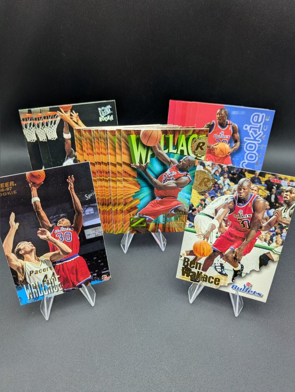 1996-97 Ben Wallace Lot of 26 Rookie Cards 96-97 Hall of Fame HoF RC Z Force